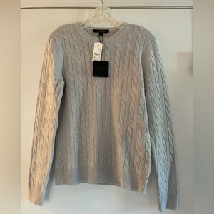 NWT Brooks Brothers Italian Cashmere Sweater Size Medium